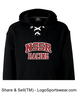 Black Hockey Hoody Design Zoom