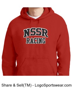 Red Hoody Design Zoom